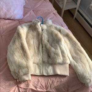 Faux fur jacket by Esprit